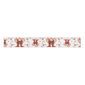 Peppermint Charm Wrapping Paper Ripsband (Vorderseite)