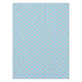 Peppermint Christmas Blue Tischdecke (Vorderseite)