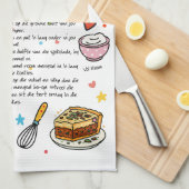 Peppermint Crisp Tert Geschirr Handtuch (Viertel Falte)