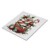 Peppermint Cupcakes Fliese (Seite)