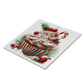 Peppermint Cupcakes Fliese (Seite)