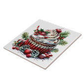 Peppermint Cupcakes Fliese (Seite)