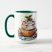 Peppermint Cupcakes Tasse (Links)