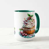 Peppermint Cupcakes Tasse (VorderseiteRechts)
