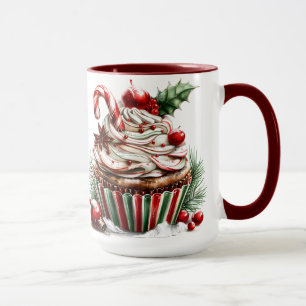 Peppermint Cupcakes Tasse