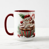 Peppermint Cupcakes Tasse (Links)