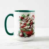Peppermint Cupcakes Tasse (Links)