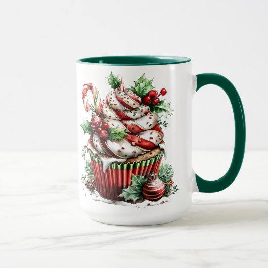 Peppermint Cupcakes Tasse (Rechts)