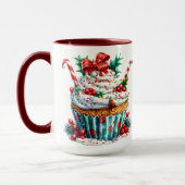 Peppermint Cupcakes Tasse (Links)