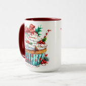 Peppermint Cupcakes Tasse (Vorderseite Links)