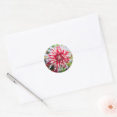 Peppermint Dahlia Sticker (Umschlag)