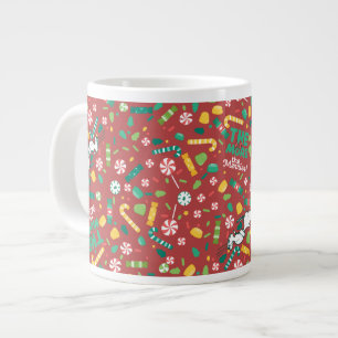 Peppermint Dreams Snoopy Candy Pattern Jumbo-Tasse