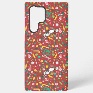 Peppermint Dreams Snoopy Candy Pattern Samsung Galaxy Hülle