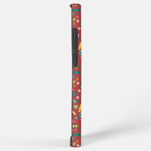 Peppermint Dreams Snoopy Candy Pattern Samsung Galaxy Hülle (Rechte Seite)