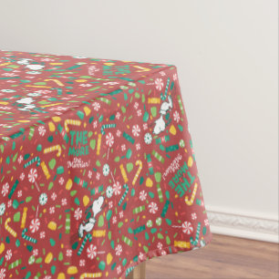 Peppermint Dreams Snoopy Candy Pattern Tischdecke