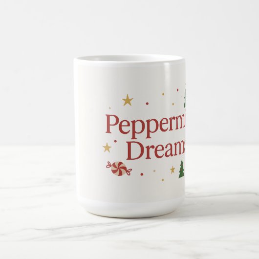 Peppermint Dreams | Sweet, Minty, and Full of Joy Kaffeetasse (Mittel)