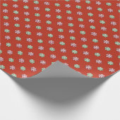 Peppermint Drehung Candies Wrapping Paper Geschenkpapier (Ecke)