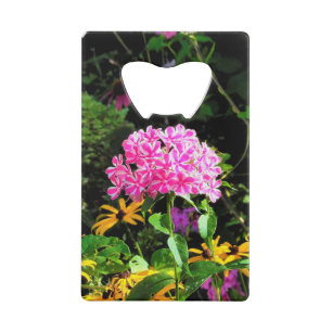 Peppermint Drehung Phlox im Blumengarten Geldbeutel Flaschenöffner