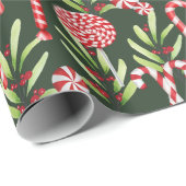 Peppermint elegant geschenkpapier (Rolleneckpunkt)