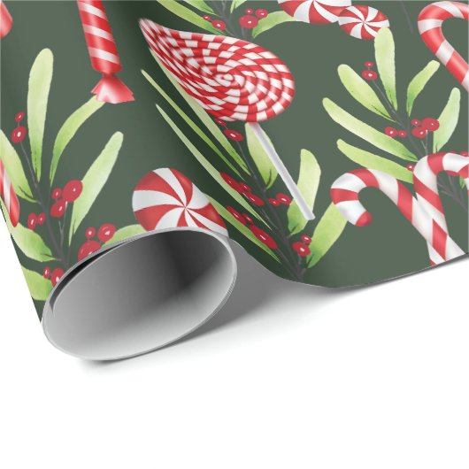 Peppermint elegant geschenkpapier (Rolleneckpunkt)