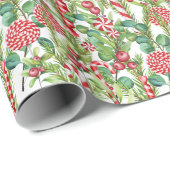 Peppermint elegant geschenkpapier (Rolleneckpunkt)
