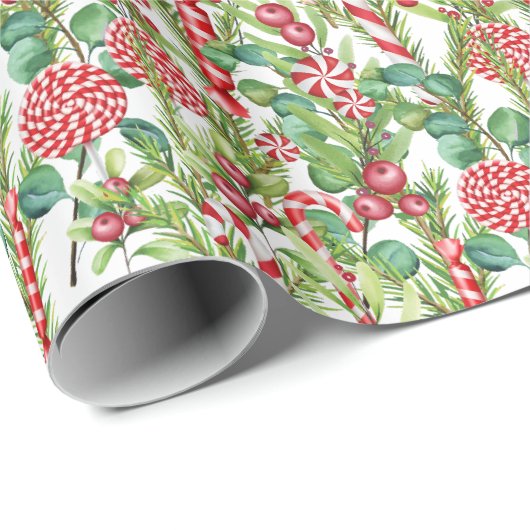 Peppermint elegant geschenkpapier (Rolleneckpunkt)