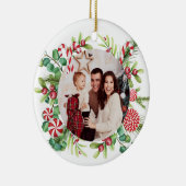 Peppermint elegant keramik ornament (Rechts)