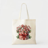 Peppermint-Genuss Tote Bag Tragetasche (Vorne)