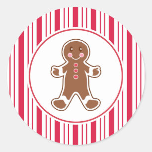 Peppermint Gingerbrot Stickers