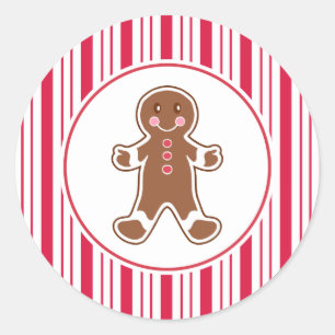 Peppermint Gingerbrot Stickers