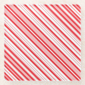 Peppermint Glass Untersetzer (Vorderseite)