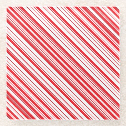 Peppermint Glass Untersetzer (Vorderseite)