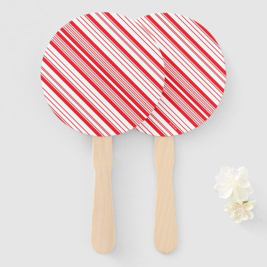 Peppermint Hand Fans Fächer (Vorne und Hinten)