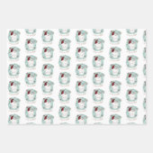 Peppermint Heiße Schokolade Weihnachtsgeschenk Wra Geschenkpapier Set (Vorderseite 3)