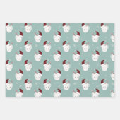 Peppermint Heiße Schokolade Weihnachtsgeschenk Wra Geschenkpapier Set (Vorderseite 2)