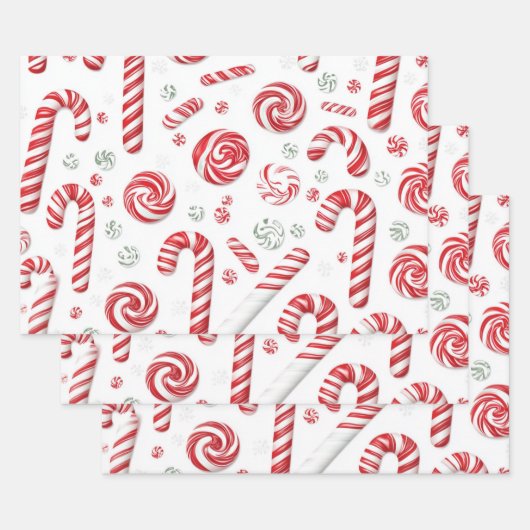 Peppermint Holidays Geschenkpapier Set (Set)