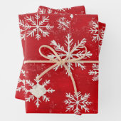 Peppermint Holidays Geschenkpapier Set (Beispiel)