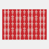 Peppermint Holidays Geschenkpapier Set (Vorderseite 2)