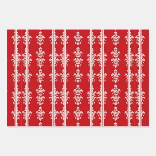 Peppermint Holidays Geschenkpapier Set (Vorderseite 2)