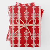Peppermint Holidays Geschenkpapier Set (Beispiel)