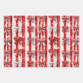Peppermint Holidays Geschenkpapier Set (Vorderseite)