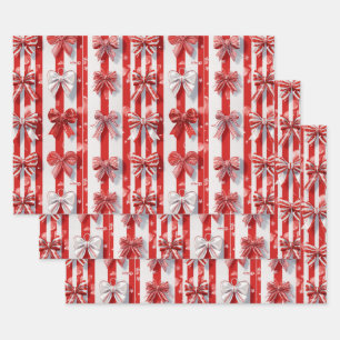 Peppermint Holidays Geschenkpapier Set