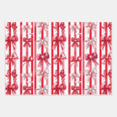Peppermint Holidays Geschenkpapier Set (Vorderseite)