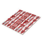 Peppermint Holidays Keramik Tile Fliese (Seite)
