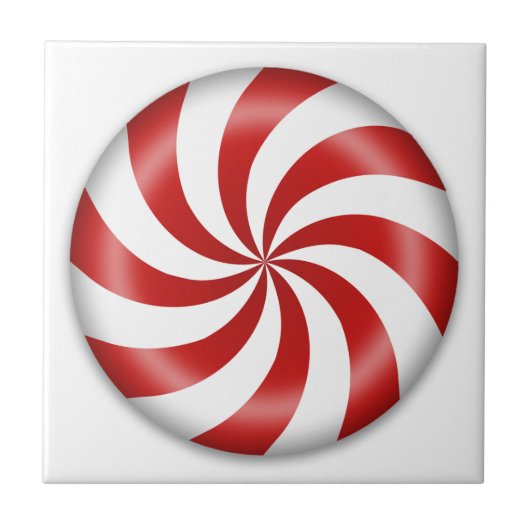 Peppermint Keramik Tile Fliese (Vorderseite)