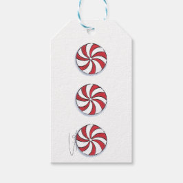 Peppermint Kisses Geschenkanhänger