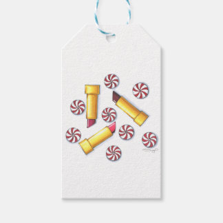 Peppermint Kisses Gift Tags Geschenkanhänger
