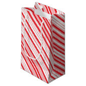 Peppermint Kleine Geschenktasche Geschenktüte (Vorderseite Schrägansicht)
