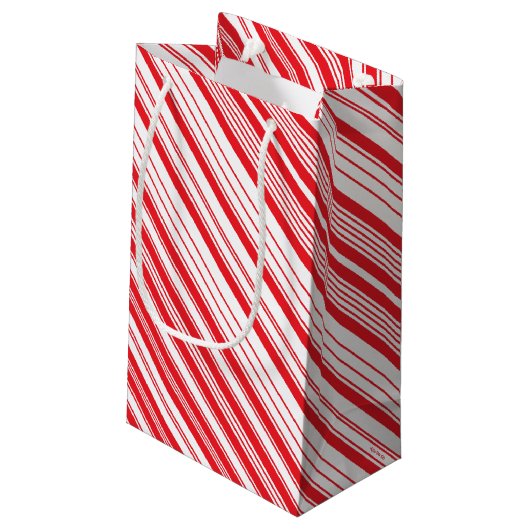 Peppermint Kleine Geschenktasche Kleine Geschenktüte (Rückseite Schrägansicht)