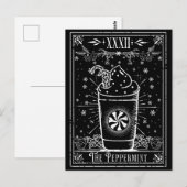 Peppermint Latte-Tarot-Karte Postkarte (Vorne/Hinten)